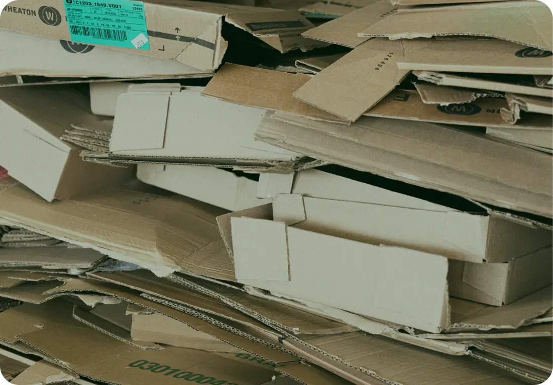 Caixas de papelão
